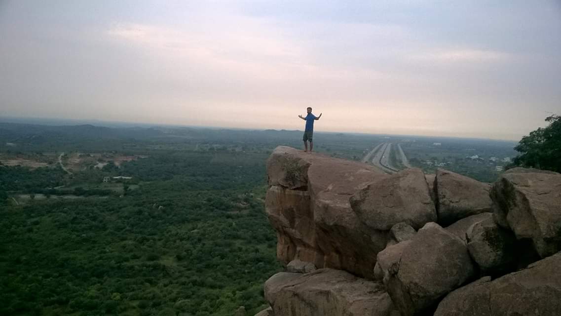 #HyderabadTracking: पहाड़ की वो चोटी जहां पहुंचकर सबकुछ भूल जाता हूं